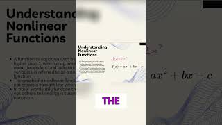 Non-Linear Functions: Equations Explained Simply!