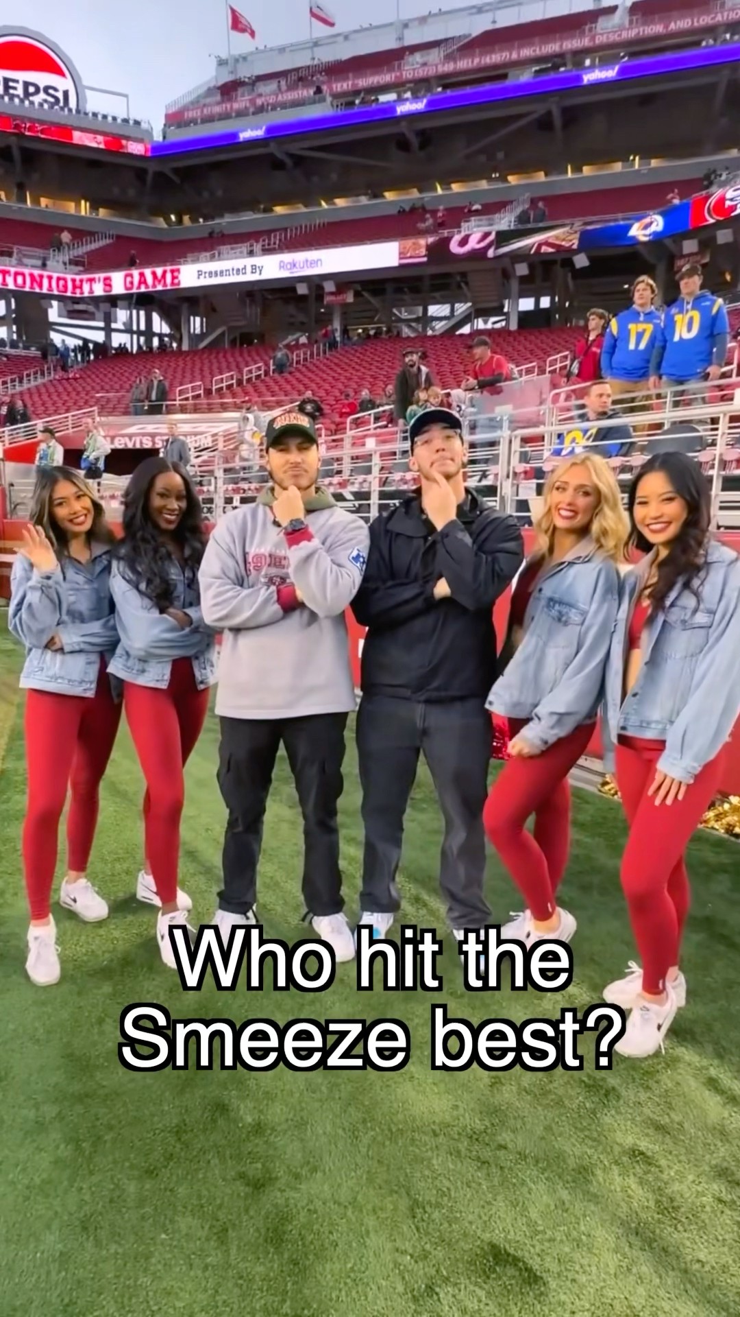 Who hit the Smeeze best?? @thewilliamsfam_