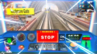 Delhi metro 🚉train simulator game😱 like and subscribe❤ screenshot 5
