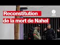 Mort de nahel  les acteurs du drame runis pour une reconstitution