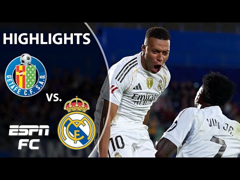 MBAPPE SCORES 🚨 Getafe vs. Real Madrid | LALIGA Highlights | ESPN FC