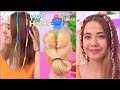 12 DIY Hair Hacks Ideas - Summer Hair Styles - Colorful Hair Wrap and more..