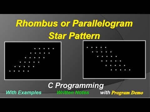 Rhombus Pattern |