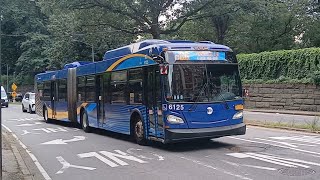 NYC Bus: M10 & M86 SBS Buses @ Central Park West/86 St