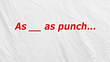 As, as punch (CodyCross Answer/Cheat)