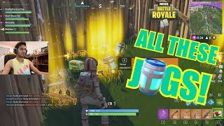 ALL THESE JUGS! SOLID GOLD!