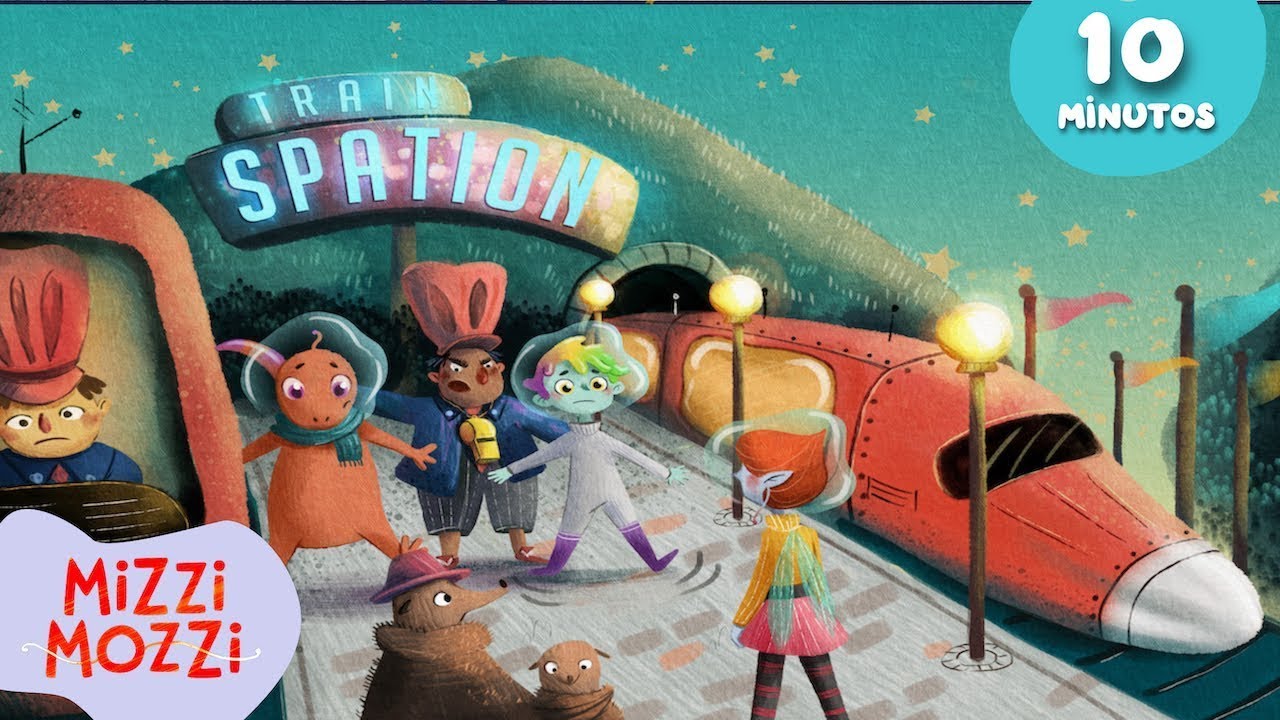¡Aventura de Otro Planeta 🚀🚅 Mizzi Mozzi y el Tren Espacial!