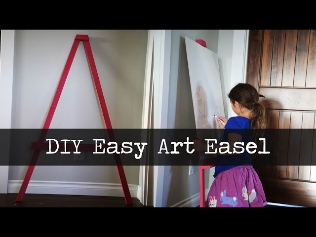 How To Make A Field Easel Quickly and Cheaply - Alvalyn Creative