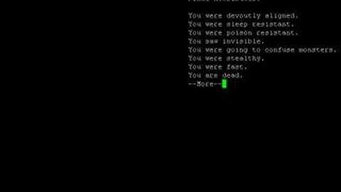 The Nethack Diaries #22: Another one bites the dust