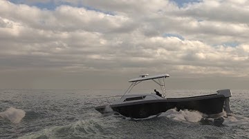 Ocean simulation done in Houdini