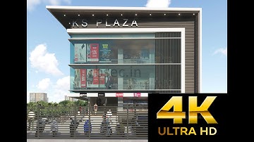 Commercial Building Modern architectural Design, 3d walkthrough