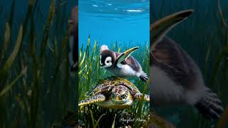 Download Lagu Penguin Baby Wedding in Bali 🐧💍 Honeymoon Dive Like a Turtle 🌊✨ MP3