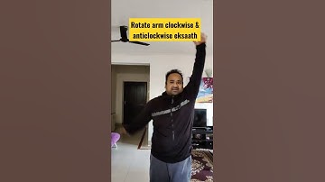 #challenge rotate arm clockwise & anticlockwise sametime😳😱