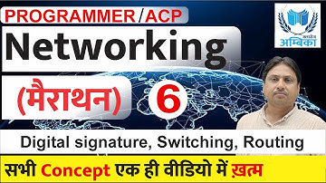 Marathon - 6: Master Networking With Er. Arvind Sir : Rpsc Programmer