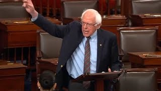 Sen. Bernie Sanders. Senates continues debate on GOP tax plan. Dec 1, 2017