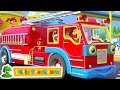 Fire Truck Song | Wheels on the Bus & More Kids Rhymes by Little Treehouse