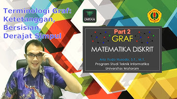 Matematika Diskrit - Graf (Graph) - Part 2 -Terminologi Graf: Ketetanggan, Bersisian, Derajat Simpul