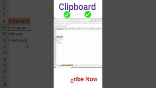 Excel ultimate Trick Using Clipboard exceltips excelformula clipboard