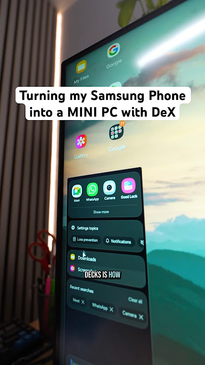Samsung DeX is a slept on feature 😴#samsungdex #dex #samsunggalaxy #samsungs25ultra #tech