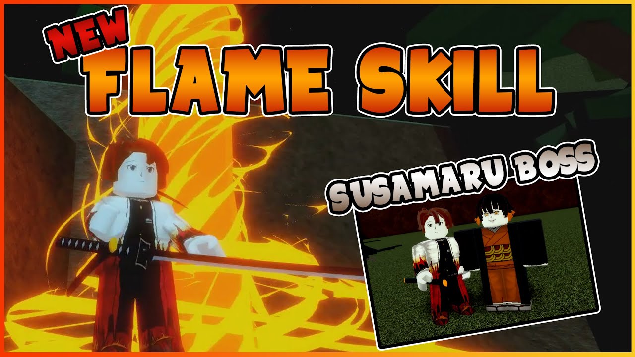 New Flame Skill Op Showcase Susamaru Mini Boss Demon Slayer Rpg 2 Youtube - boss roblox devil