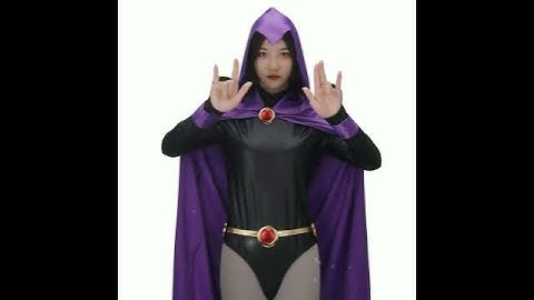 DC Teen Titans Raven Costume $58 Takerlama