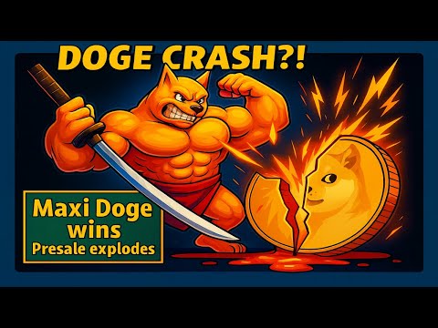 Dogecoin Crash to $0.10? Why Traders Flock to Maxi Doge Presale