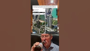My 2012 Post About How Awesome Apple Maps on IOS 6 Was, and A Photo of The Same Building on IOS 18.