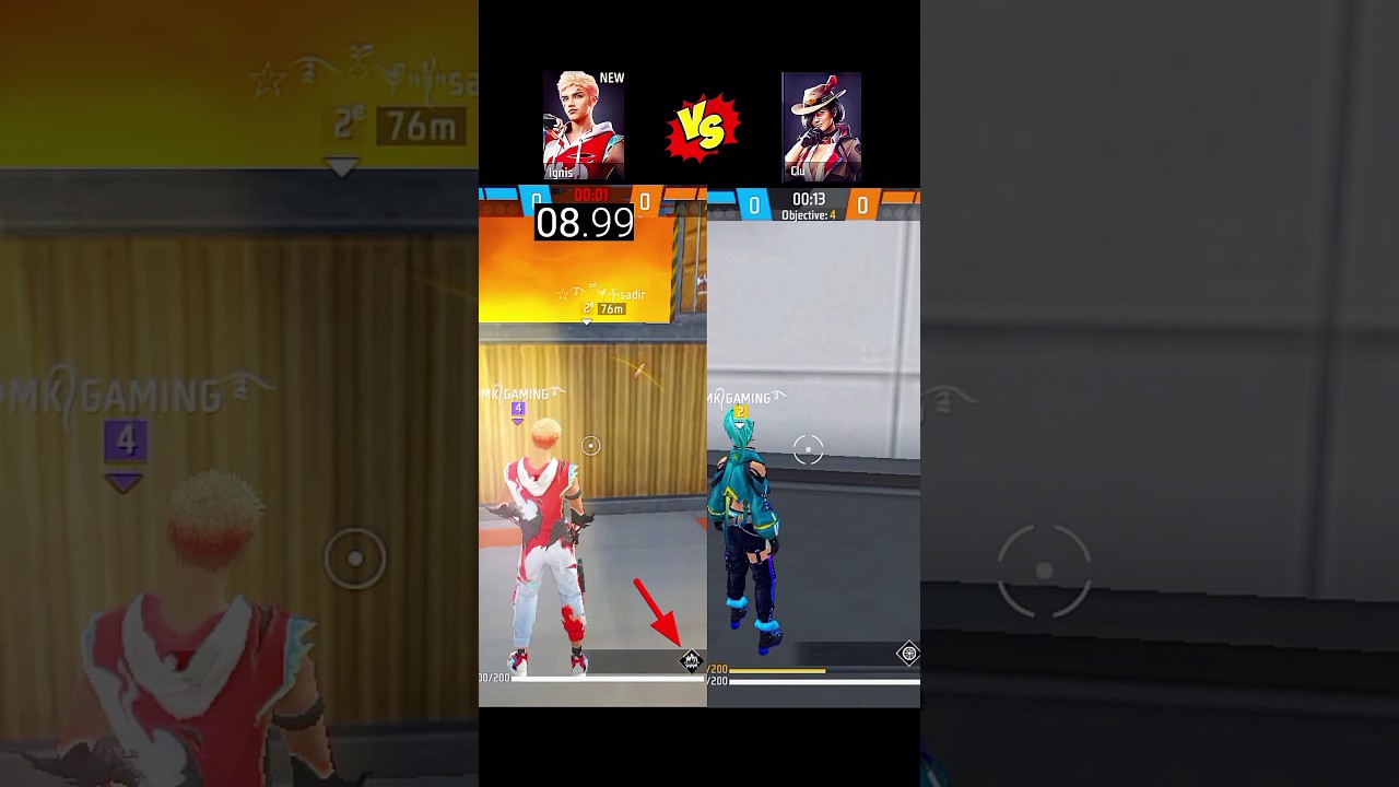 ignis vs clu character vs character ability test 