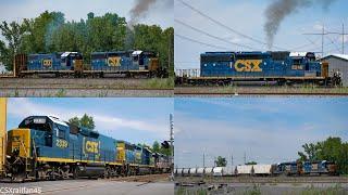 Railfanning at CSX Selkirk Yard and Around the Area! Lots of EMD!