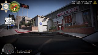 No Commentary Gta V Lspdfr Lasd O.s.s. Deputies Response Gun Store Robbery, Multiple Shots Fired