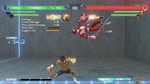 Trey of triforia combo-Power Rangers - Battle for The Grid