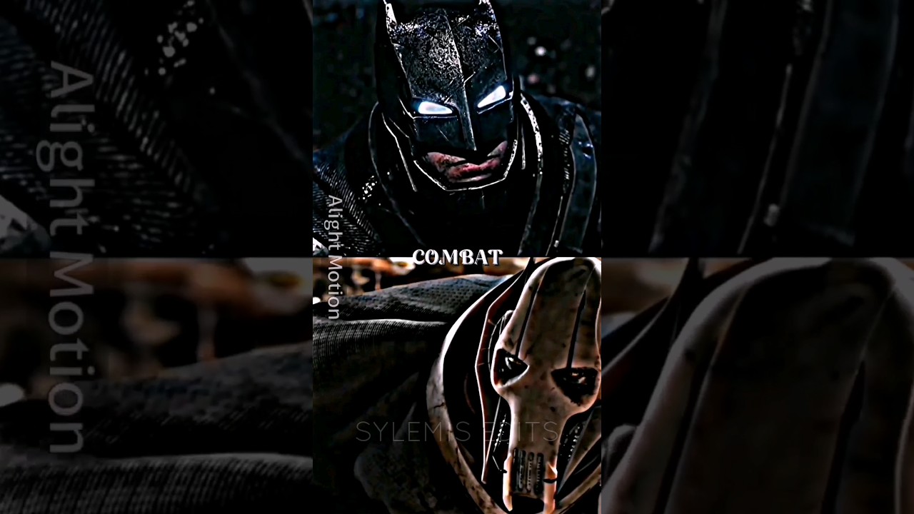 Batman VS General Grievous