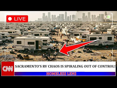 Sacramento's Homeless RV Anarchy 2025: The Crisis You Won't Believe! | Documentary