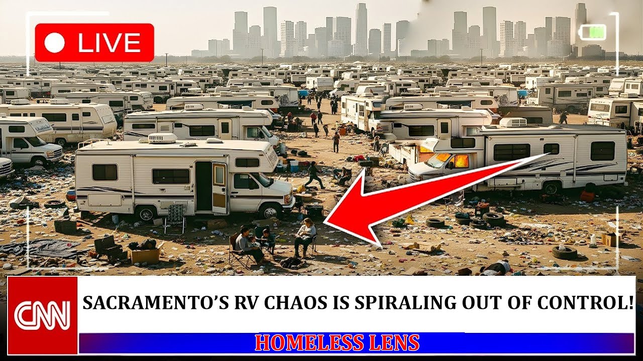Sacramento's Homeless RV Anarchy 2025: The Crisis You Won't Believe! | Documentary