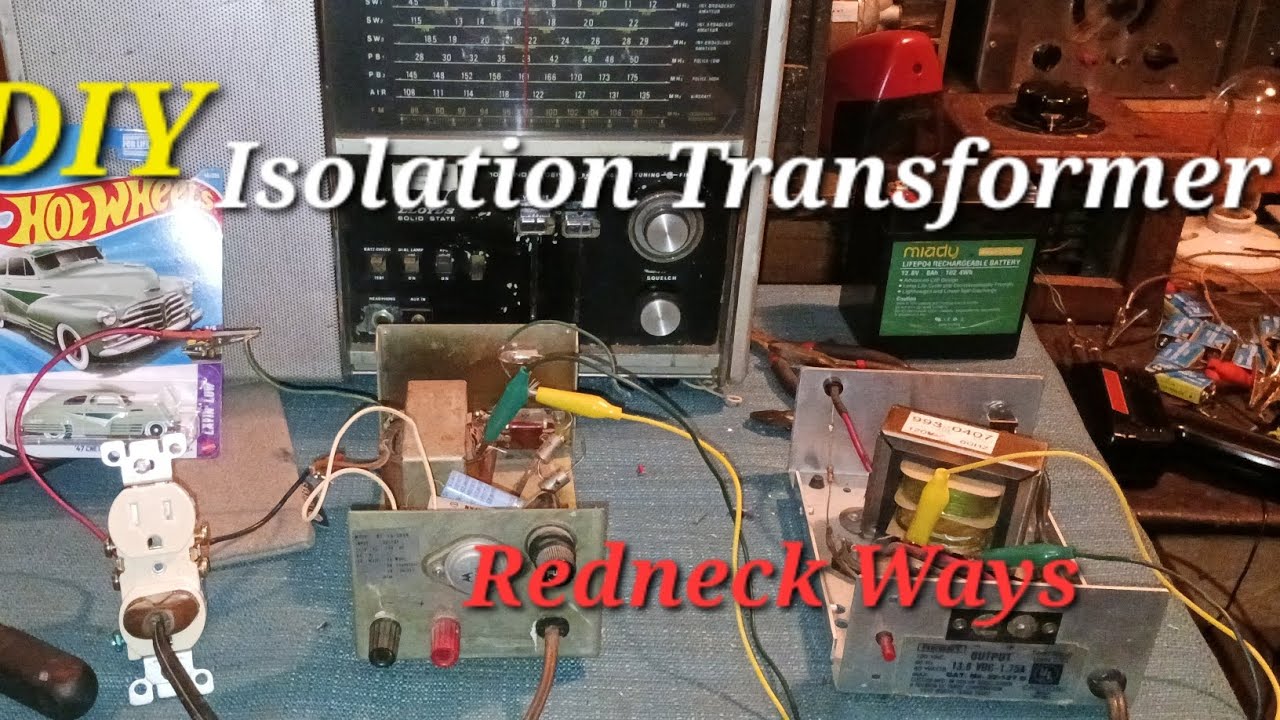 Diy Isolation DIY Isolation Transformer straight out of the junk box [REDNECK WAYS ...