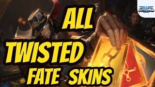 All Twisted Fate Skins Spotlight League of Legends Skin Review