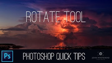 Rotate Tool-Adobe Photoshop Quick Tip