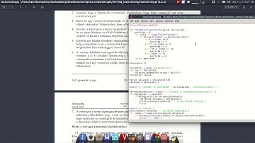 Informatika érettségi 2017. máj., programozás, Python 3, magyar nyelvű feladatsor, 6/7
