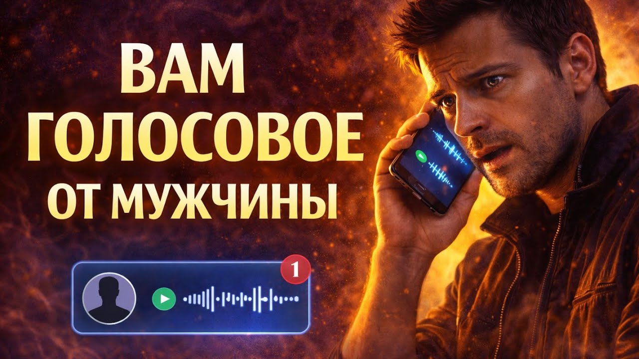 Вам голосовое сообщение от мужчины 🔊
