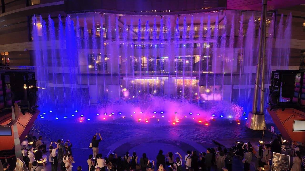 キャナルシティ博多噴水ショー🎵オペラ座の怪人 Overture