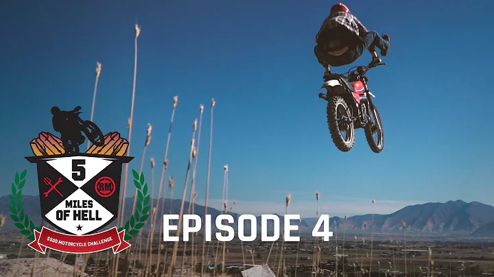 SENDING IT on $500 Motorcycles | 5 Miles of Hell $500 Motorcycle Challenge - Episode 4
