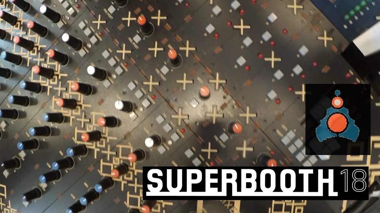 Finegear Mixerblocks: модульные микшеры (Superbooth 2018)