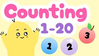 learn count kids learn numbers 1 20 banoonies