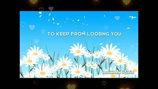 I'LL NEVER LET YOU GO (MUSIC VIDEO LYRICS) 🎤 JoAnne Lorenzana