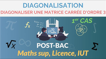 Diagonaliser une matrice carrée d