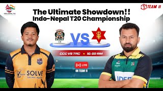 Indo-Nepal T20 Championship 2025 | Chitwan Cricket Club vs Tribhuwan Army Club screenshot 5