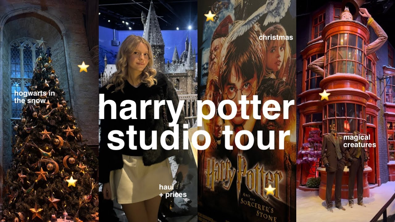 harry potter studio tour | vlog