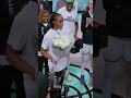 Full circle in the city that made her a champ. | KT receives her 2024 WNBA championship ring! #wnba