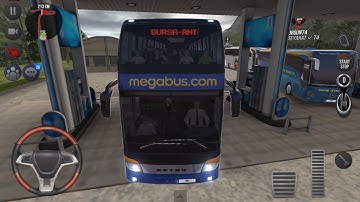 Double Decker Megabus !!! | Bus Simulator : Ultimate Multiplayer! Car Games Android