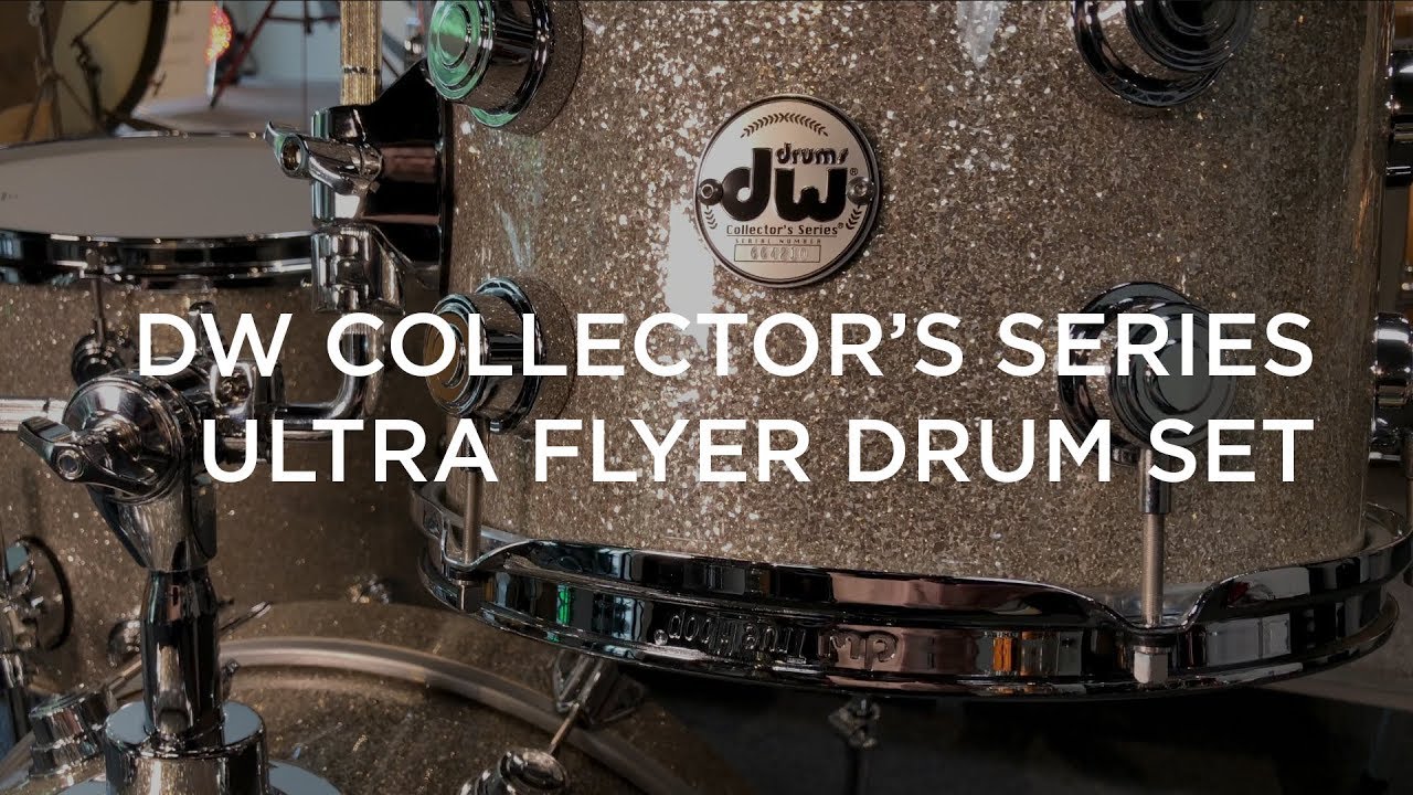 DW Collector's Series Ultra Flyer Drum Set 20/12/14/14 - Broken